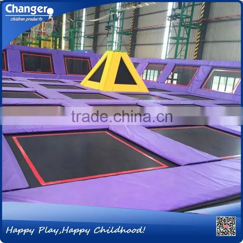 2015 hot sell manufacturer indoor outdoor hexagonal trampoline