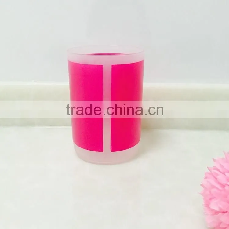 Rainbow colourful bathroom plastic cup