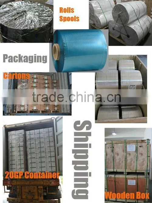 Aluminum film AL/PET/HDPE/MPET for HVAC