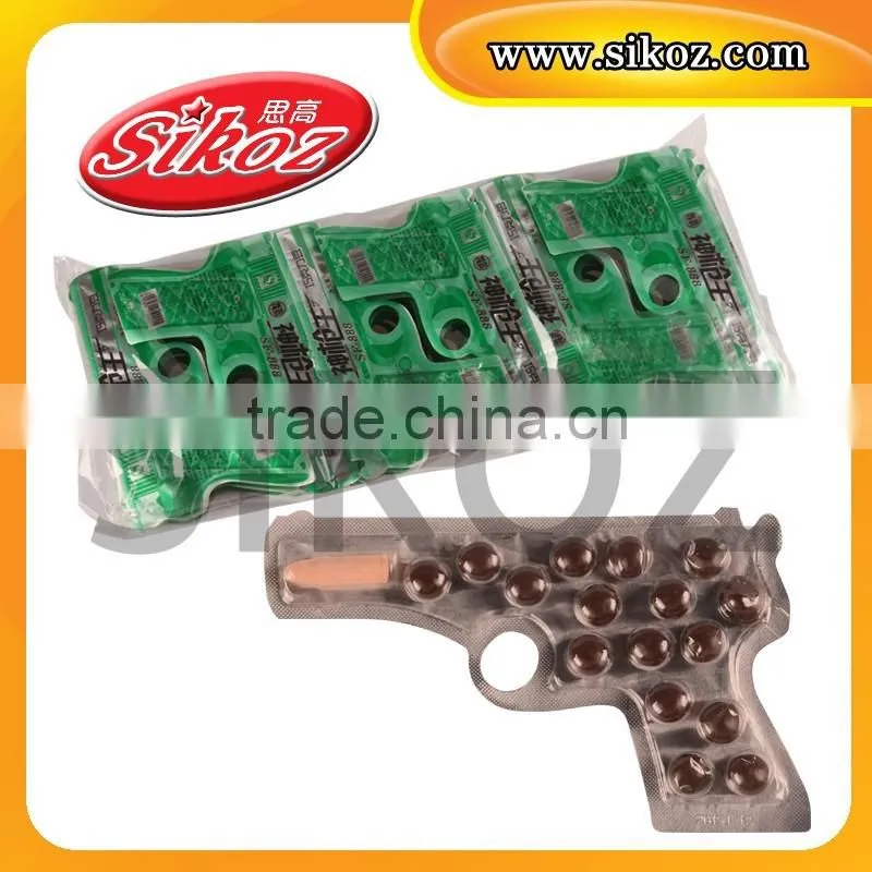 SK-F108 compressed candy in gun pack