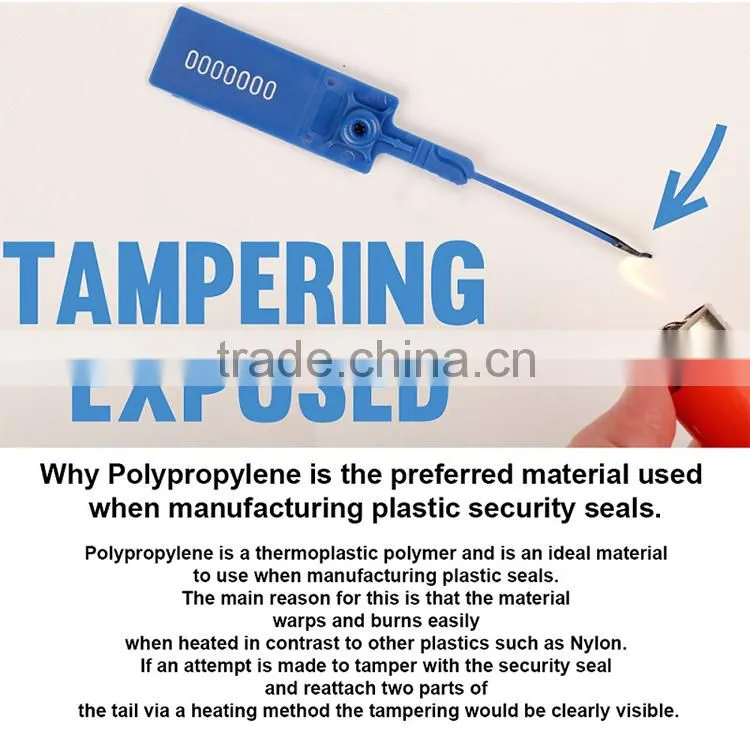 Tamper Evident Plastic Container Seal DP-405RL