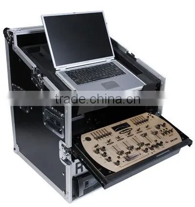 10U Slant DJ MIXER Rack Case