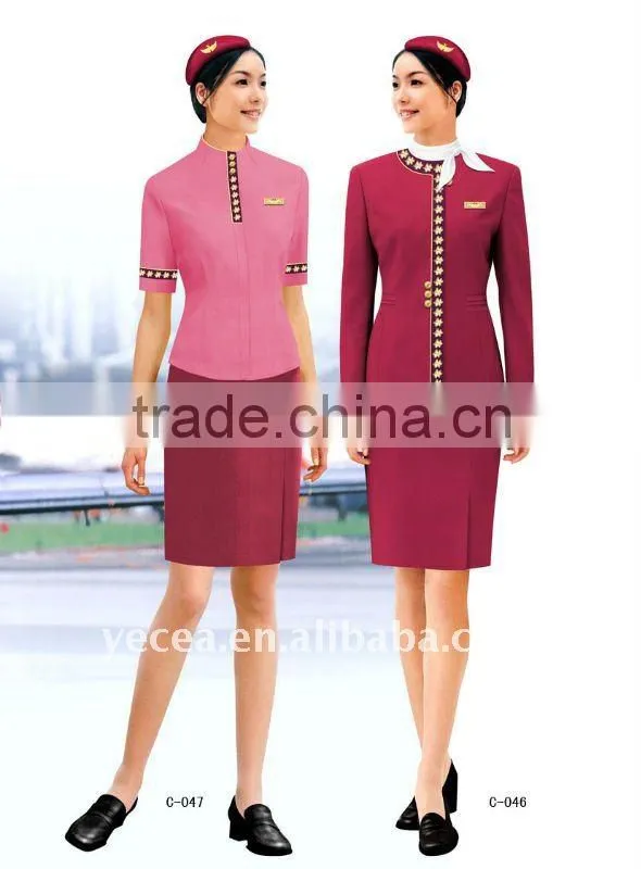 Stewardess Airline Uniform for stewardess(AL-022)