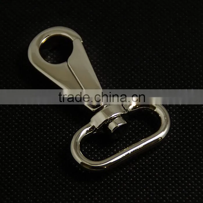 Nickel plated Zinc Alloy Metal Snap Hook (1749)