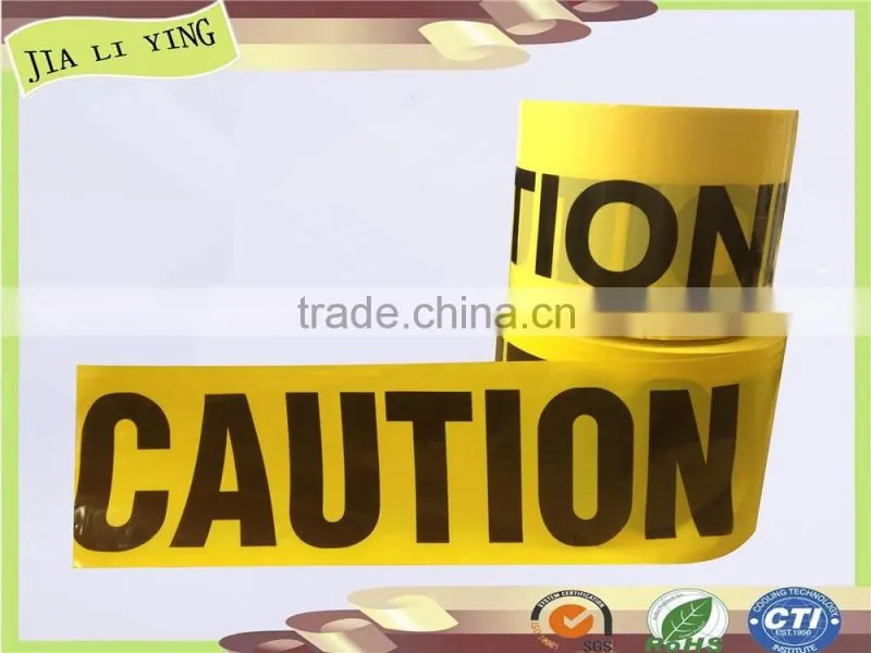 None-adhesive Police Caution Tape for Safety Warning