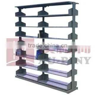7-Layer Dual Face Open Bookshelf,Library Bookshelf