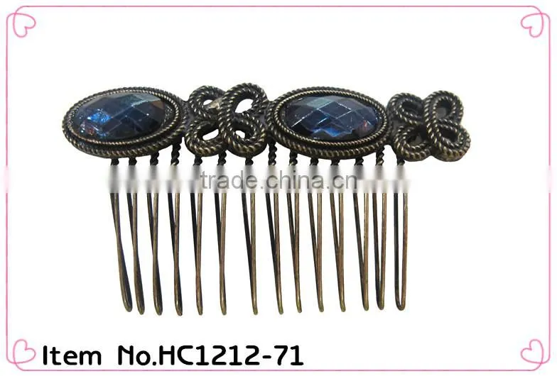 Hot sale!!! rhinestones hair combs