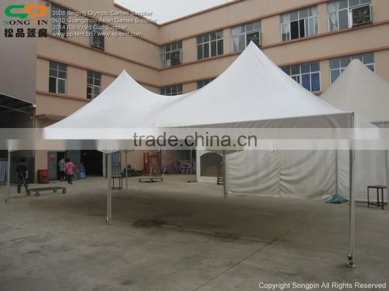 5x10m outdoor transparent pvc wall exhibition tent with pvc window for commercial activity