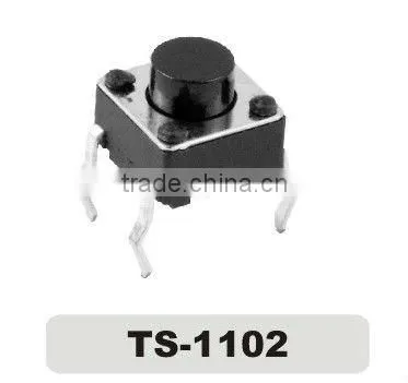 4 pin tactile switch TS-1102,smt/smd tactile switch