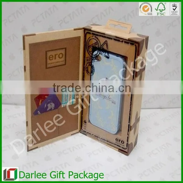 electronic high quality recycled paper printing heardphone box