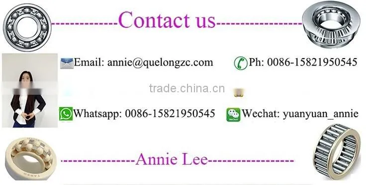 Low friction bearings thrust ball bearing 51118 with steel cage