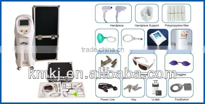 2017 Professional diode laser soprano hair removal machines