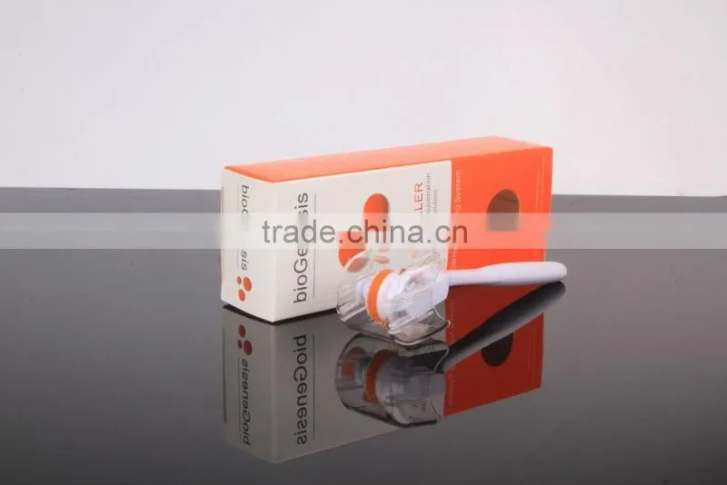 2016 new design the newest DNS 75 microneedle derma roller special for eyes CE approved