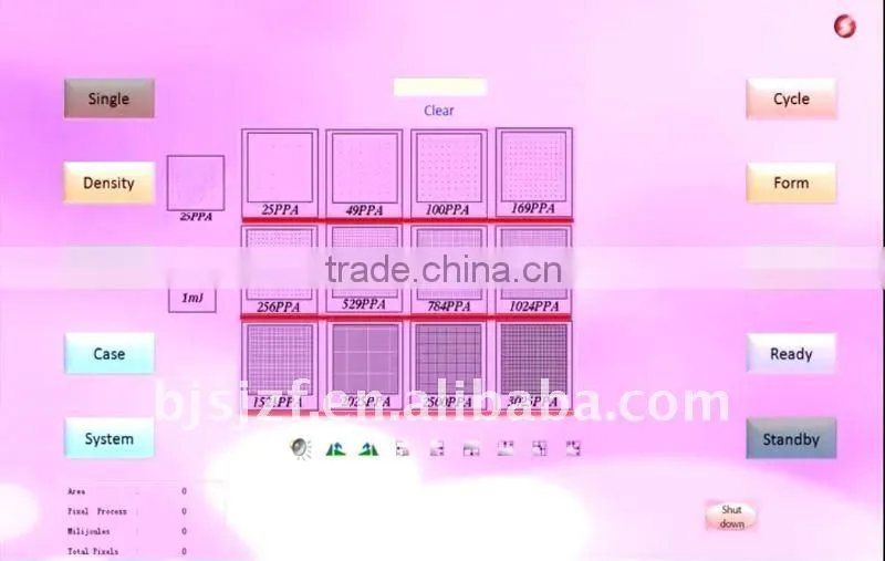 Surgical scar recovery factory price/Erbium glass optical fiber laser
