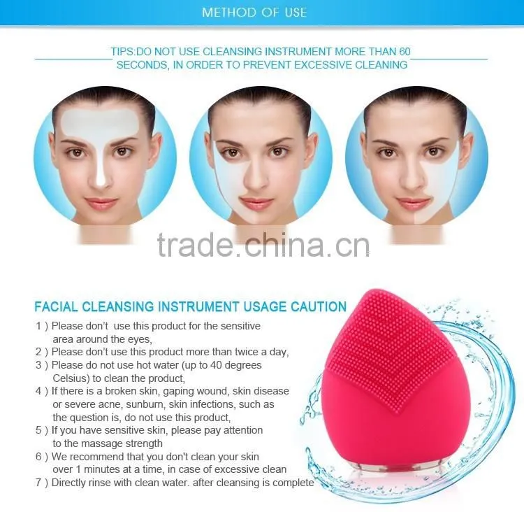 beauty salon equipment facial cleansing brush beauty products brush silicone