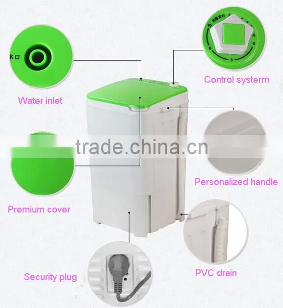 Easy operating high quality washing machine