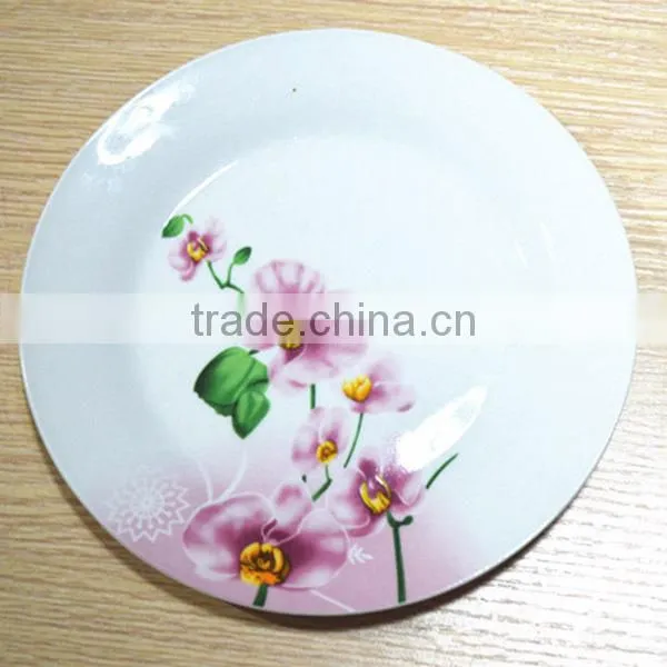 Dinner used ceramic soup dish, dish and plate porcelain