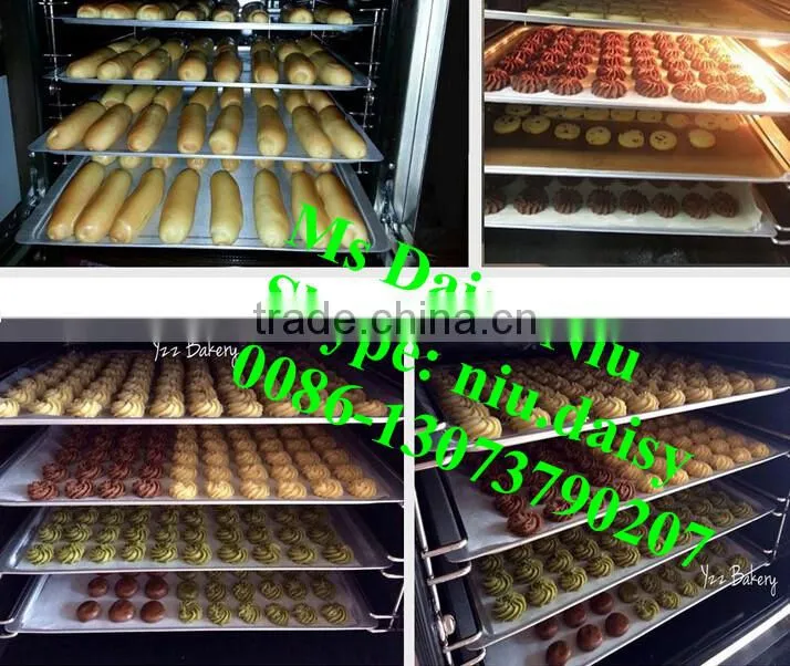 commercial bread bun baking machine/fortune cookies baking equipment/croissant bread roll baking oven