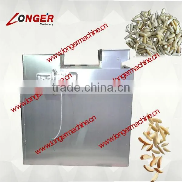 Peanut Slivering Machine|Almond Stripping Cutting Machine