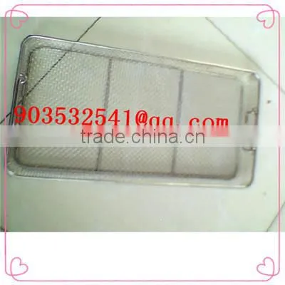 Medical 304 316 stainless steel disinfecting basket made in Anping