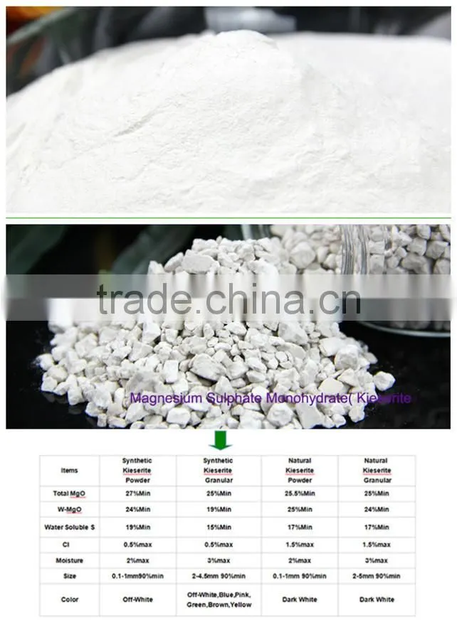 High quality magnesium sulphate
