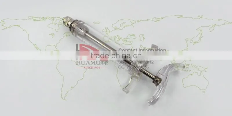 pig syringe 10 ml 130*60* 20 mm TPX animal syringe