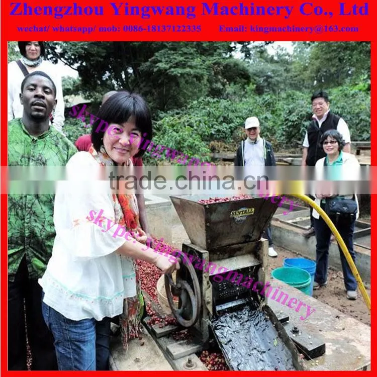 Fresh red coffee sheller