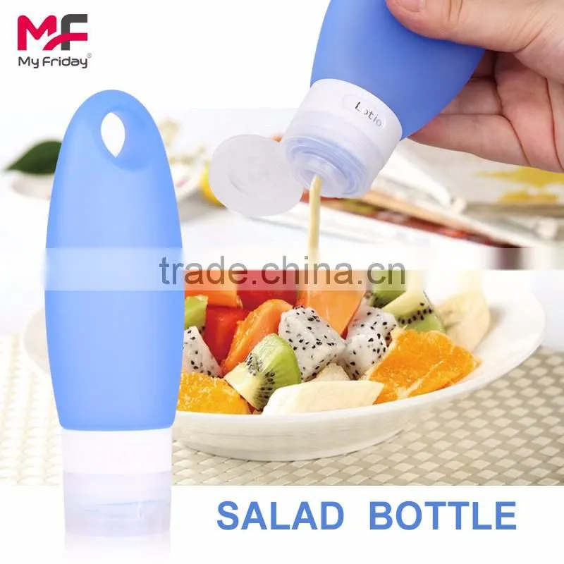 2017 new design BPA Free travel bottles for shampoo lotion soap sun cream