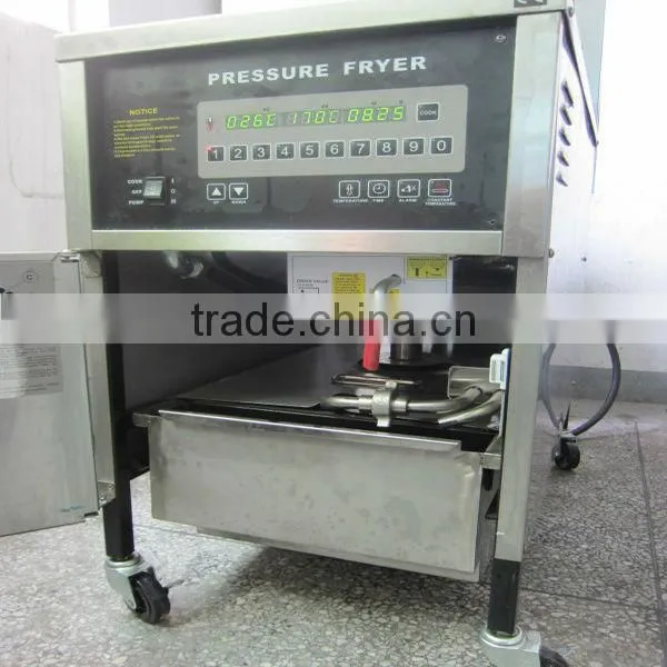 Newest designed stainless steel henny penny gas pressure fryer