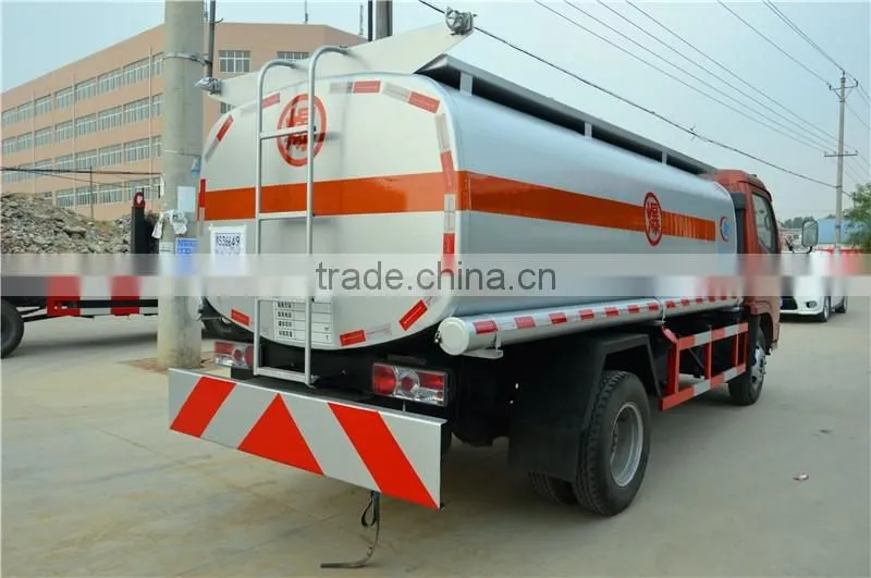 Famous brand new fuel truck capacity fuel tanker 4000L and 5000L