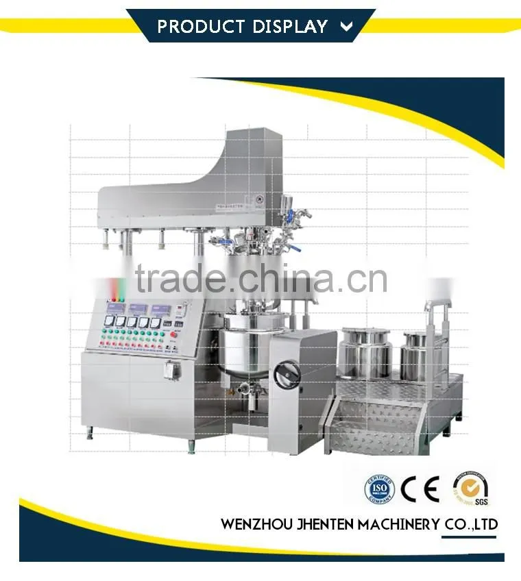 Factory price vacuum homogenizing emulsification tank, vacuum homogenizer emulsifying machine