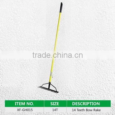 claw rake with short handle