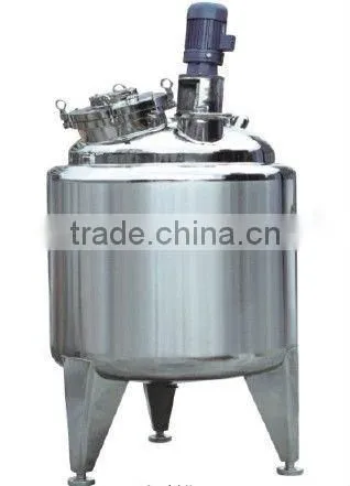 1000L stainless steel shampoo mixing tank
