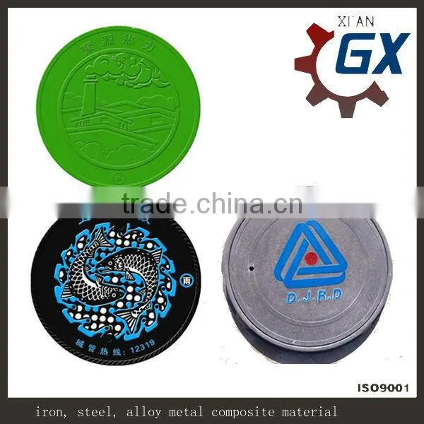 asphalt painted BS EN124 catch basin grates