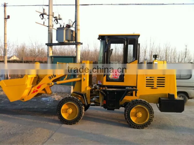 1.6 tons wheel loader shovel loader mucking loader
