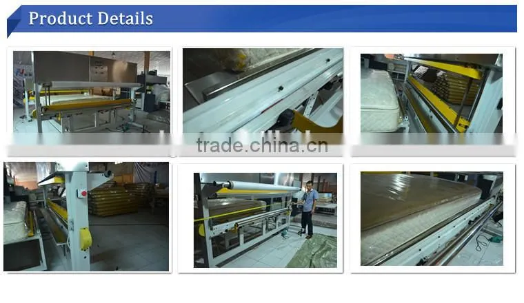 seal the different sides of mattress packing machine