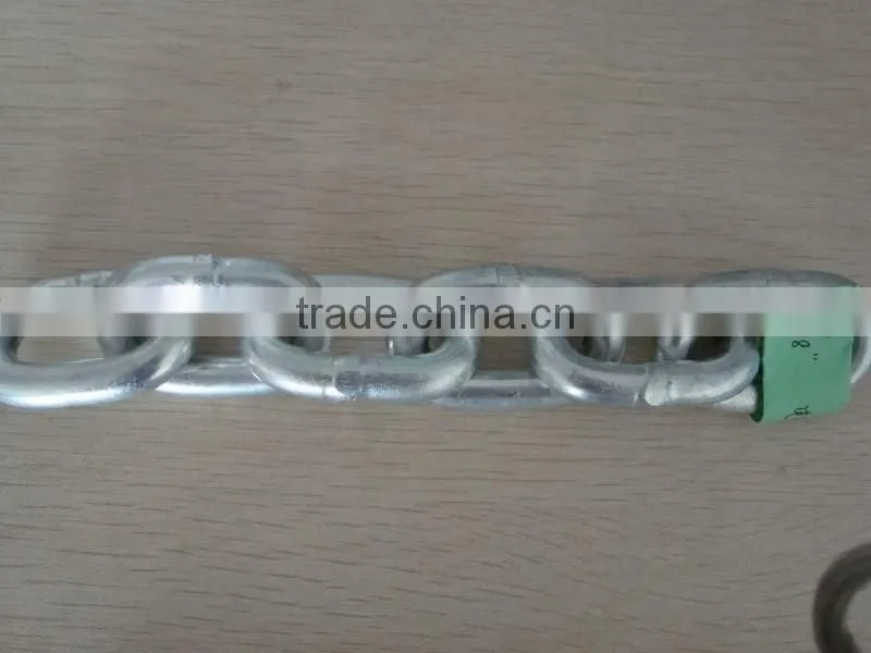 Galvanized Carbon Steel short link chain for lifting