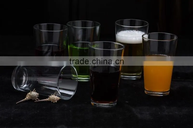 clear glass cup glass juice cup compititive price from China