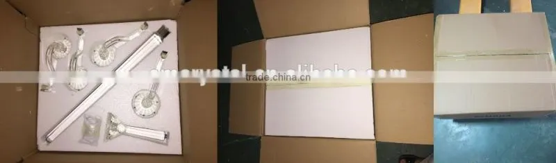 2016 latest crystal table lamp for home and hotel decoration