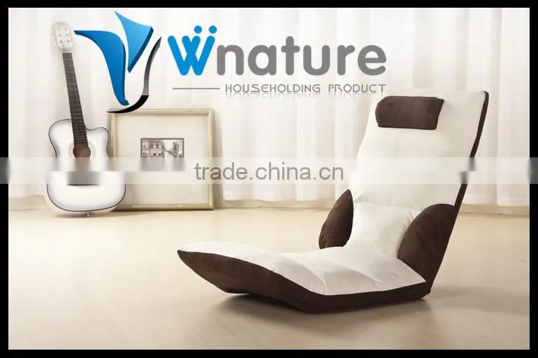 fashion creative suede leisure sofa, high seat leisure sofa chair, leisure modern floor sofa seating