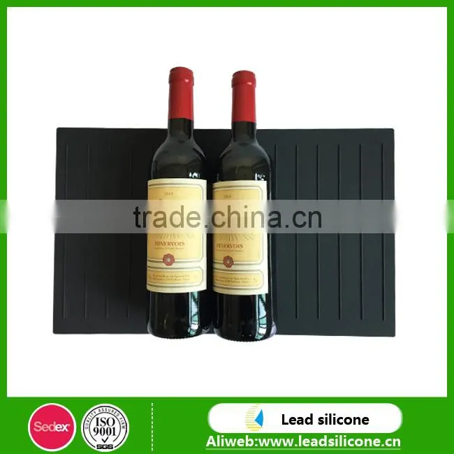 hot selling wholesale high quality Silicon Fridge Mat for beer bottle