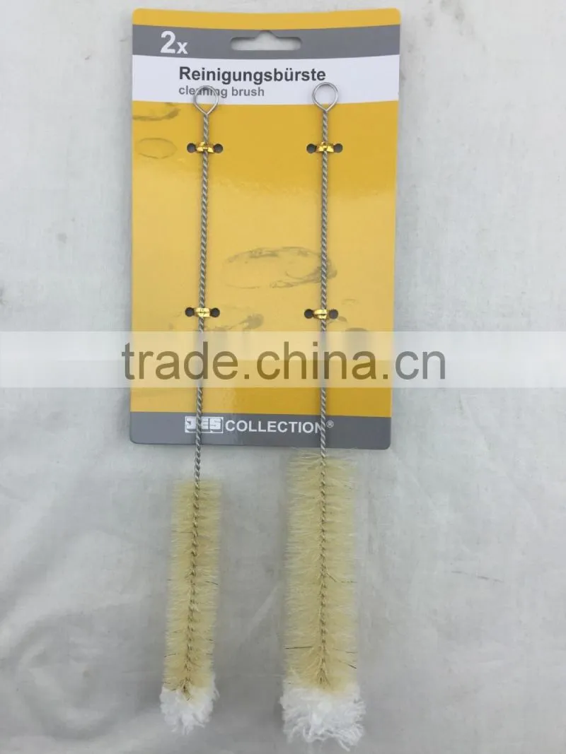 Handle Cleaning Tube Bottle Brush/Soft Tip Brush