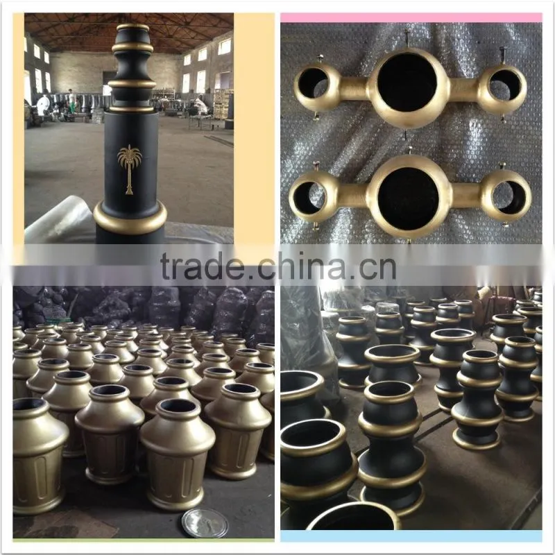 Alibaba Trade assurance cast iron lighting column decorative lighting pole