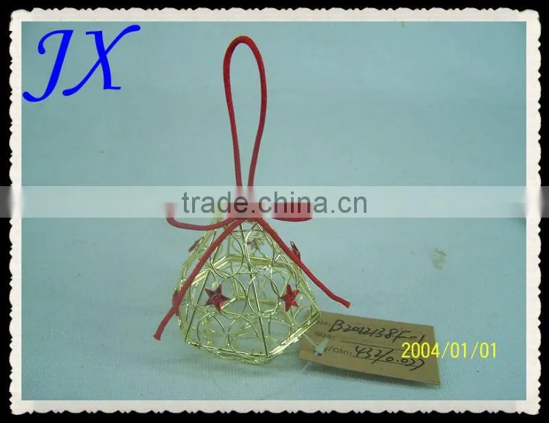 Gold and silver iron box adornment collection small gift box