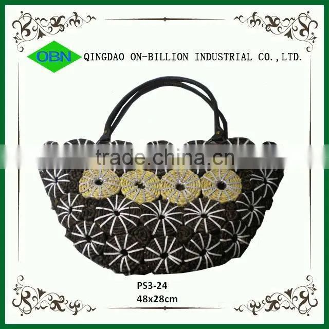 Practical 2014 cheap corn husk handbag