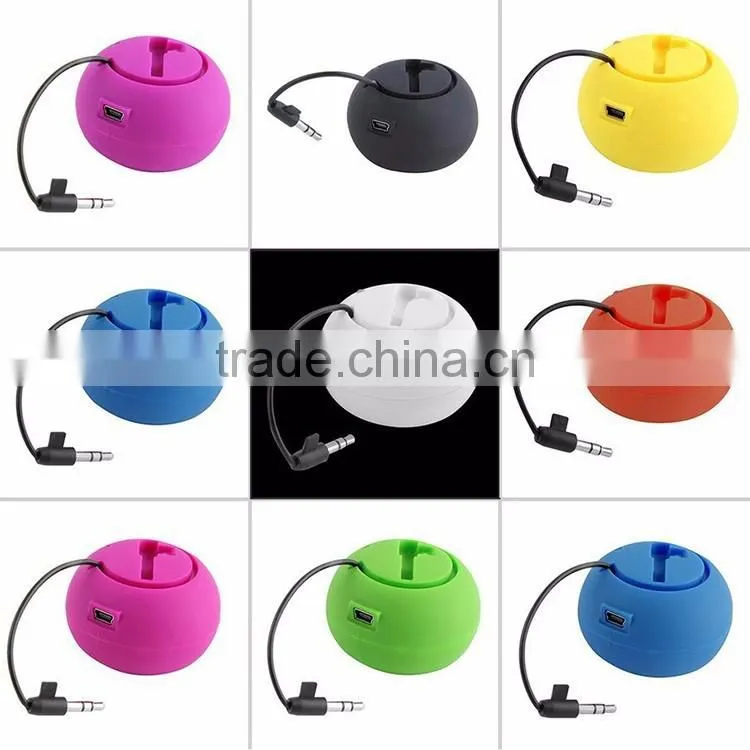 New hot selling cheap portable mini hamburger speaker for promotion gift