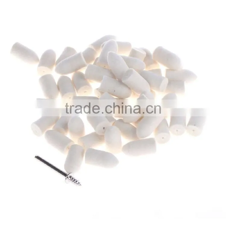 small wool buffing bobs for dentist ceramic