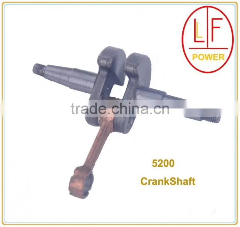 High Quality Garden Parts Crankshaft 5200 for chain saw spare parts