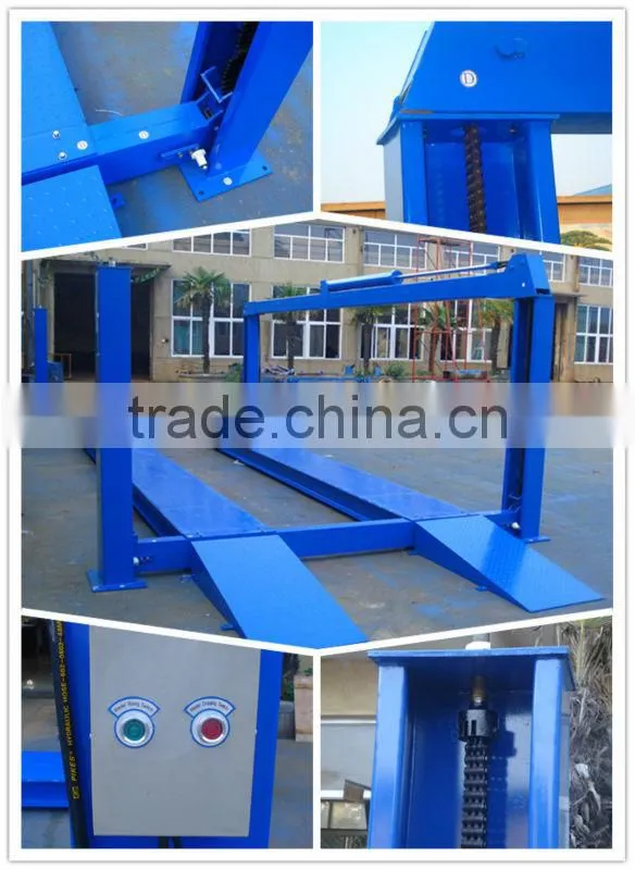 8T Electrical Control Hydraulic Four Post Combined Movable Truck Lift