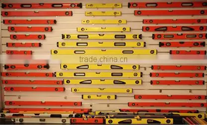 High accuracy aluminium spirit level